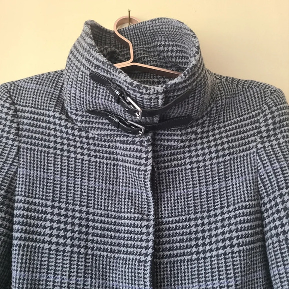 Lauren Ralph Lauren Women's Coat Size 16 Houndstooth Print - Picture 2 of 11